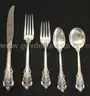 32 Pieces of Wallace Sterling Silver Grande Baroque Flatware, 1893.3 Grams