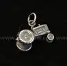 Retired James Avery Sterling Silver Tractor Charm, 5.7 Grams