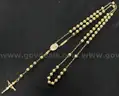 14K Yellow Gold Rosary, 33.0 Grams