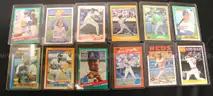 32 Assorted Baseball & Football Cards