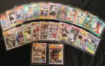 32 Assorted Baseball & Football Cards