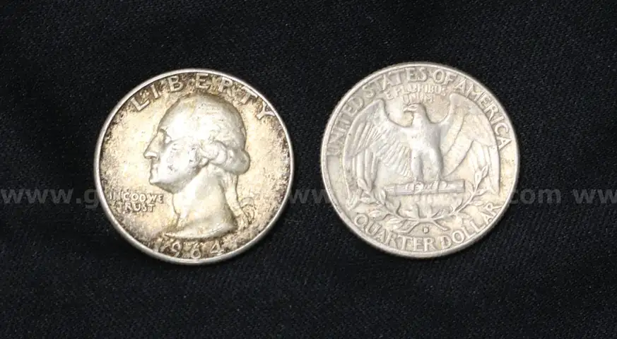 141 U.S. Silver Washington Quarters