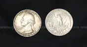 141 U.S. Silver Washington Quarters
