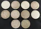 25 U.S. Silver Peace Dollars