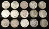 25 U.S. Silver Peace Dollars