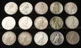 25 U.S. Silver Peace Dollars