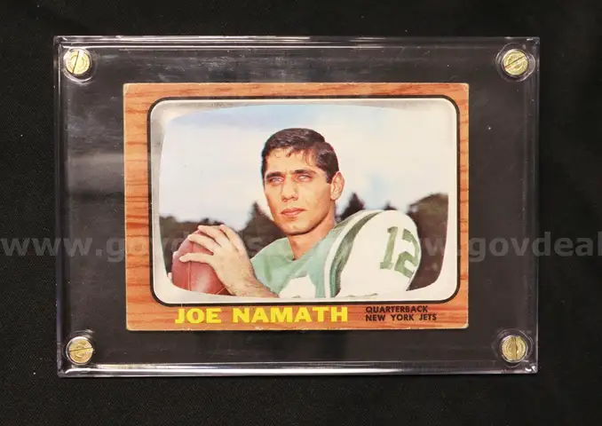 1966 Topps Joe Namath Card #96