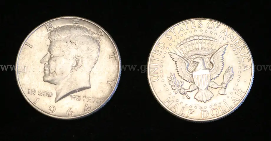 48 U.S. Silver Kennedy Half Dollar Coins