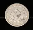 Graded 1842 U.S. Silver Seated Liberty Dollar Coin