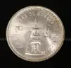 Graded 1949 Mexico Casa De Moneda Silver One Once Coin