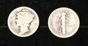 100 U.S. Silver Mercury Dime Coins