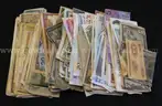 250 Assorted Foreign Bills & Notes