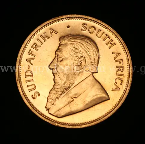 1978 South African Krugerrand Gold 1 Ounce Coin