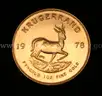 1978 South African Krugerrand Gold 1 Ounce Coin