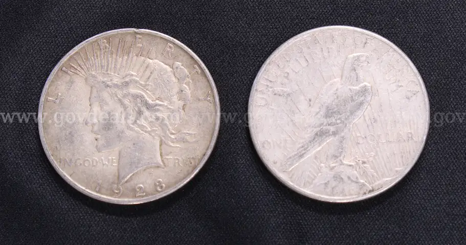 70 Silver U.S. Peace Dollar Coins