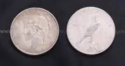 70 Silver U.S. Peace Dollar Coins