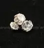 18K White Gold 2.50 Carat Diamond Stud Earrings, 5.9 Grams