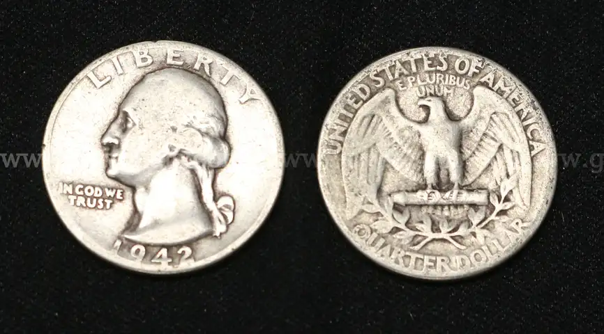 130 U.S. Silver Washington Quarters