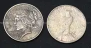 22 U.S. Silver Peace Dollar Coins