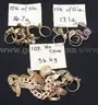 90 Pieces of Assorted Scrap Gold Jewelry, 196.3 Grams Total