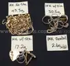 90 Pieces of Assorted Scrap Gold Jewelry, 196.3 Grams Total