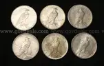 14 U.S. Silver Peace Dollar Coins