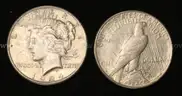 14 U.S. Silver Peace Dollar Coins