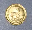 1983 South African 1/10th Ounce Gold Krugerrand, 3.4 Grams