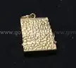 18k Yellow Gold Knossos Palace Charm, 4.9 Grams