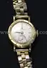 18k Yellow Gold Ladies Rolex Precision Watch with Gold-Plated Band