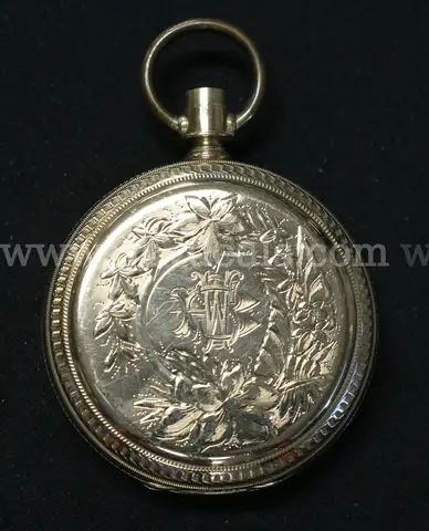 14k Yellow Gold Elgin National Watch Co. Pocket Watch, 49.8 Grams