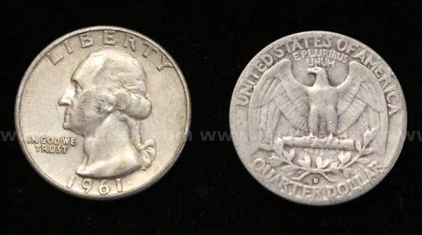 80 U.S. Silver Washington Quarters