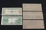 5 Assorted Large Note U.S. and Obsolete Currency