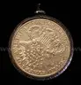1904 U.S. Liberty Head $20 1 Ounce Gold Coin in Gold-Tone Bezel, 36.0 Grams