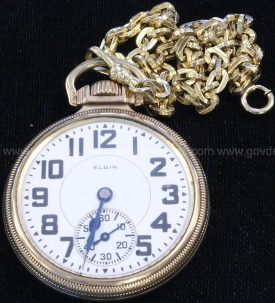 Elgin 21 clearance jewel pocket watch