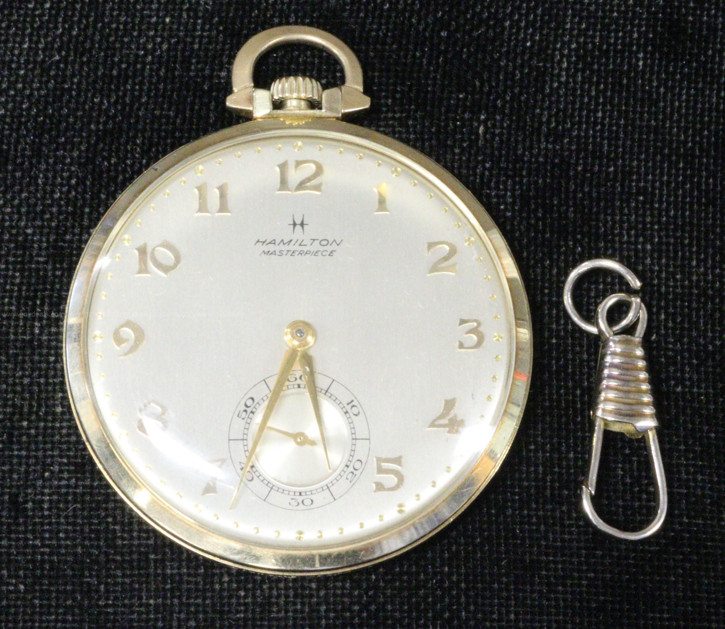 Hamilton masterpiece best sale pocket watch