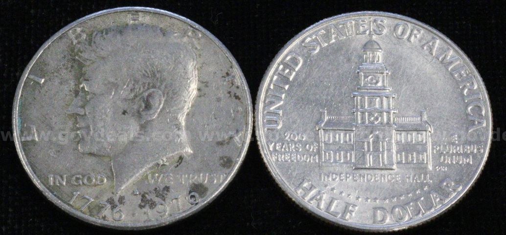 112 US Bicentennial Kennedy Half Dollars | AllSurplus