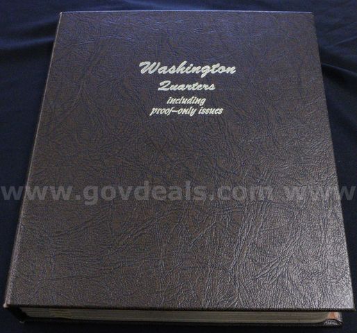 207 U.S. Washington Quarters In Collectors Book, Some Silver | GovDeals