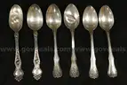 60 Pieces Assorted Silver Flatware, 2162.9 Grams