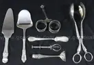 60 Pieces Assorted Silver Flatware, 2162.9 Grams