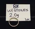 61 Pieces Of Assorted Scrap Gold Jewelry, 120.7 Grams