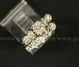 14K White Gold 2 Piece Diamond Wedding Set, 4.4 Grams