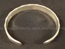 3 Silver Native American Cuff Design Bracelets, 165.0 Grams