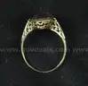 Vintage 14K White Gold Ring With Purple Stone, 3.0 Grams