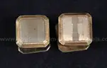 Vintage 10K Yellow Gold Baer &#x26; Wilde Kum A Part Cufflinks, 7.7 Grams