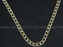 14K Yellow Gold Link Design Necklace, 14.6 Grams