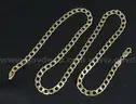 14K Yellow Gold Link Design Necklace, 14.6 Grams
