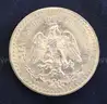 1947 Gold Mexico 50 Peso Coin, 41.6 Grams