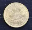1907 Gold U.S. $10 Liberty Head Gold Eagle Coin, 16.6 Grams