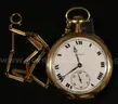 1- 14k Yellow Gold Illinois and 2- Gold Filled Illinois and Elgin Pocket Watches